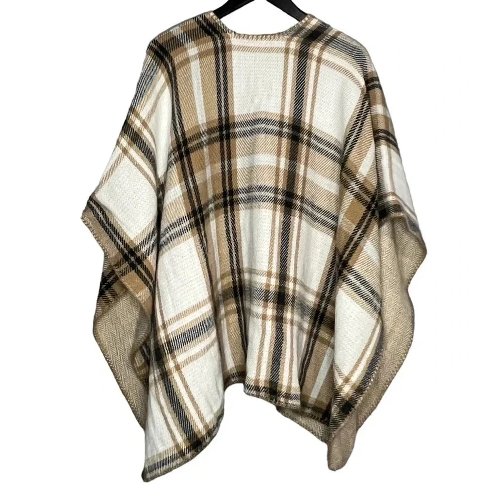 Woolrich Blanket Poncho Wrap